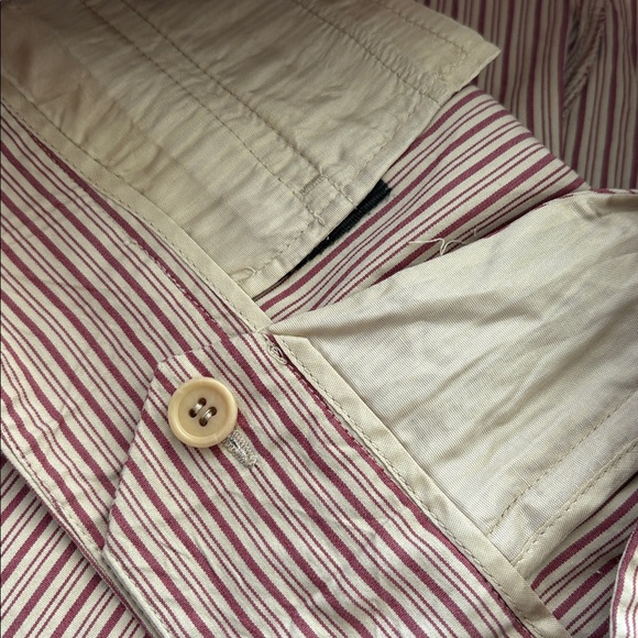 BCBG MaxAzria Vintage Cotton\Rayon Crumple-Effect Wide-Legged Women's Pants - Picture 7 of 7